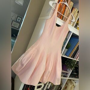 Halston Blush Tulip Dress 🌷